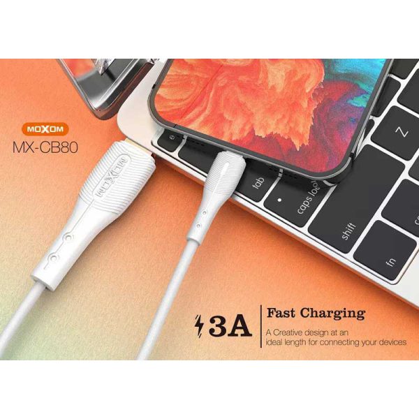 کابل شارژر موکسوم مدل MX-CB80