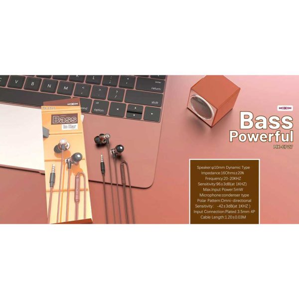 هندزفری موکسوم مدل EP27