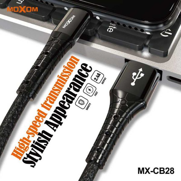 کابل شارژر موکسوم میکرو مدل MX-CB28