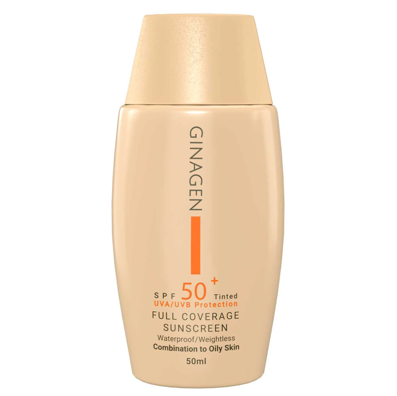 Tinted-Sunscreen-For-Oily-Skin-SPF50 ضدآفتاب پوست چرب ژیناژن
