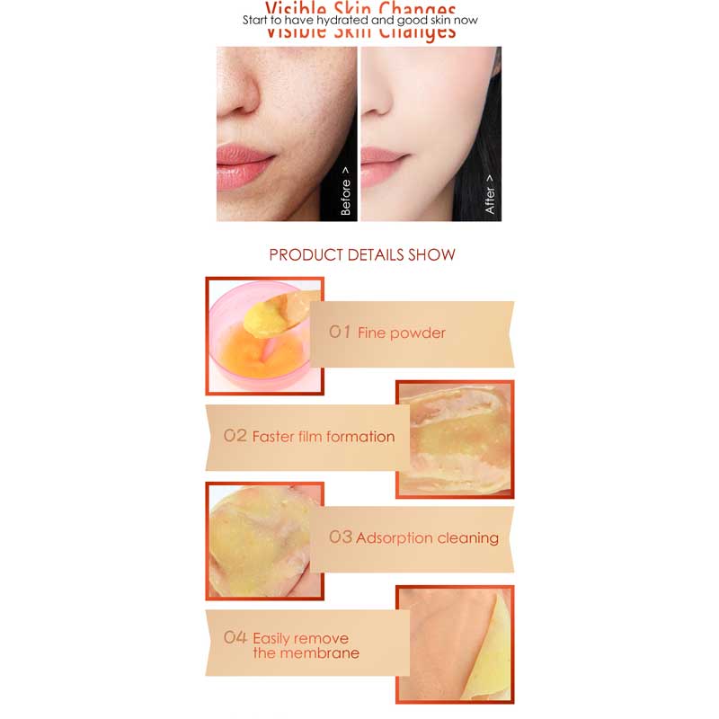 ماسک هیدروژلی زردچوبه اپتی