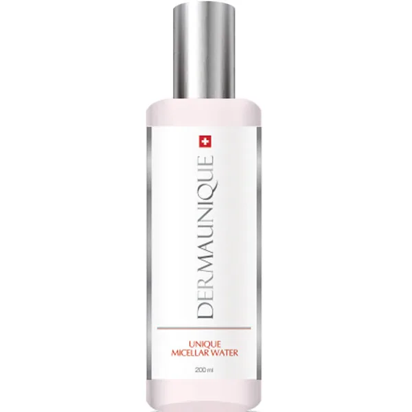 Unique-Micellar-Water-Dermaunique-200-ml محلول پاک کننده آرایش چشم و صورت درمایونیک