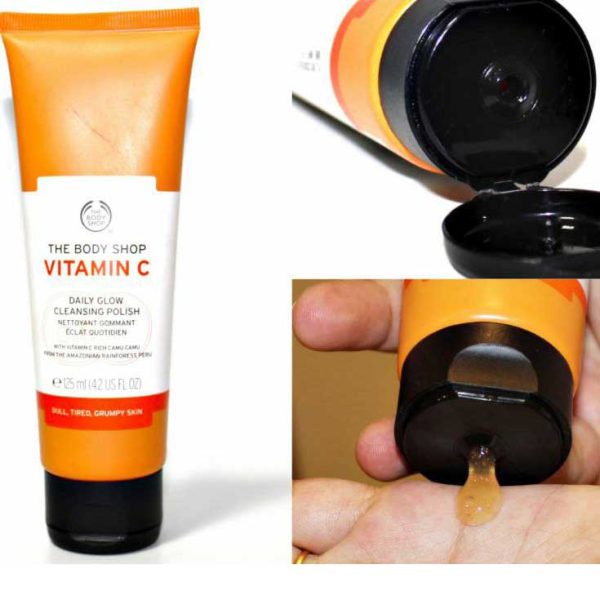 شوینده صورت ویتامین سی بادی شاپ