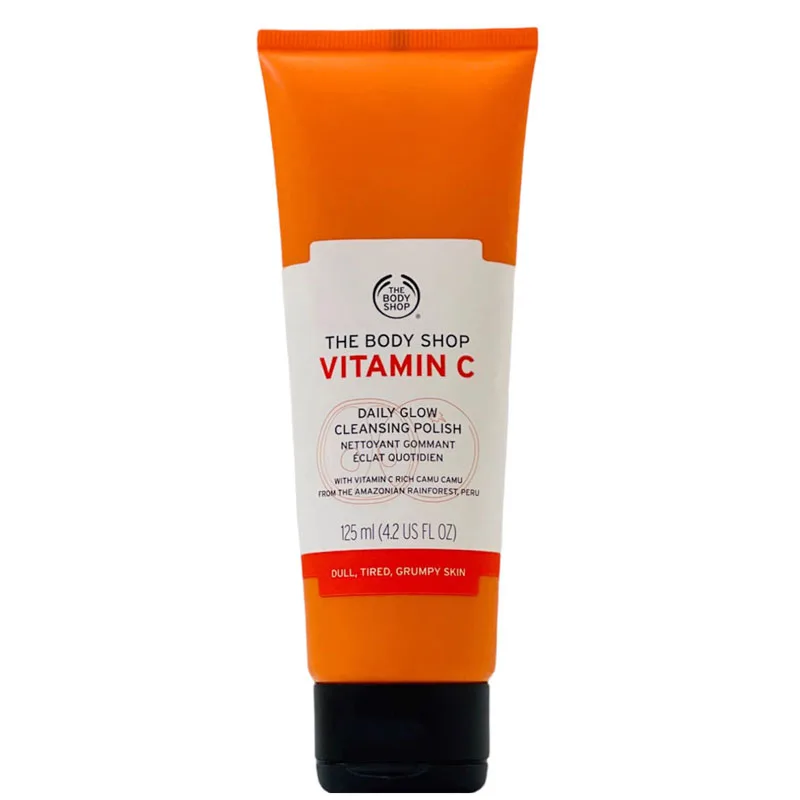 Vitamin-C-Body-Wash-Body-Wash-125-ml-256 شوینده صورت ویتامین C بادی شاپ Body Shop حجم 125 میل