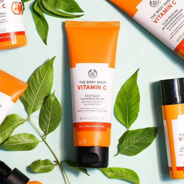 شوینده صورت ویتامین سی بادی شاپ