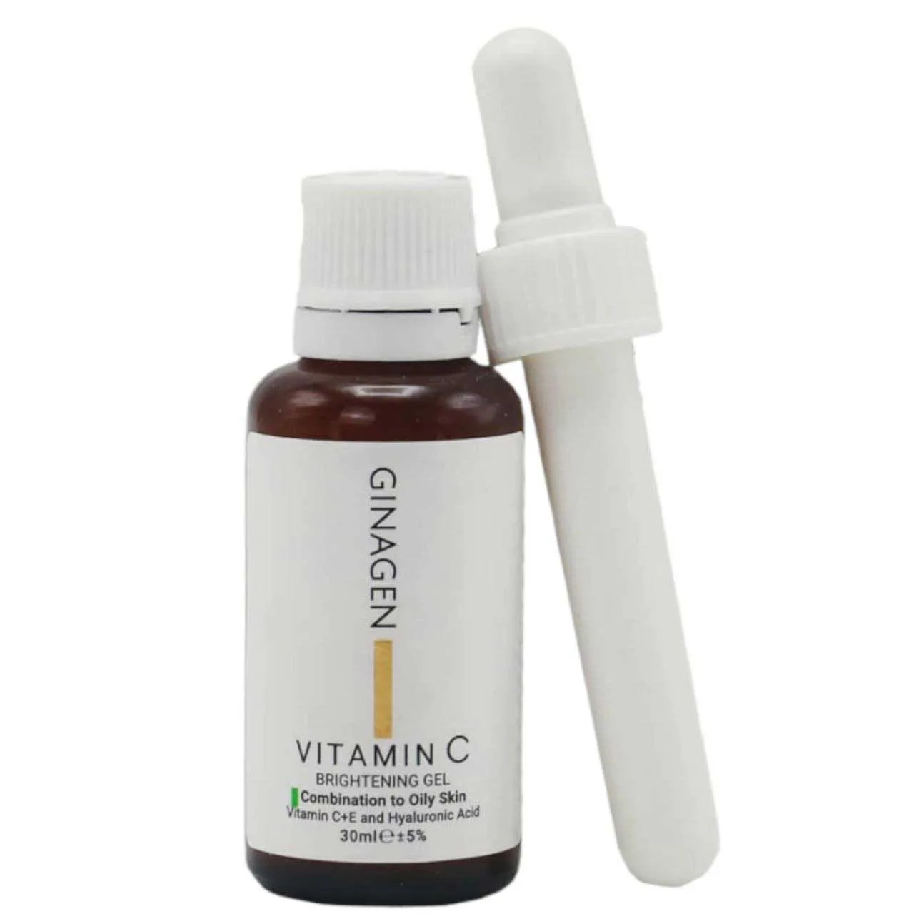 brightening-gel-containing-vitamin-C-for-combination-to-oily-skin-Ginagen-66 ژل روشن کننده پوست چرب و مختلط ژیناژن