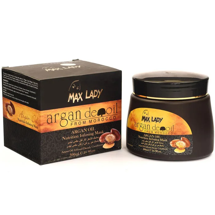 Argan-oil-hair-mask-Max-lady-500-ml-6 ماسک مو روغن آرگان مکس لیدی