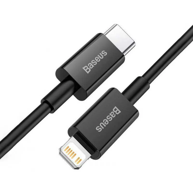 Baseus-Fast-Charging-Data-Cable-PD-20W-2m-1 کابل شارژر 2 متری PD بیسوس 20 وات