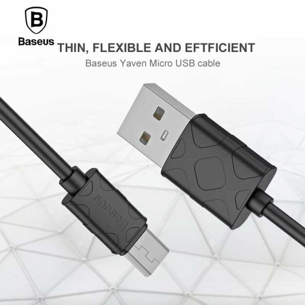 کابل شارژر بیسوس میکرو مدل CAMUN-02