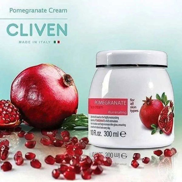 کرم صورت آبرسان و شفاف کننده انار کلیون