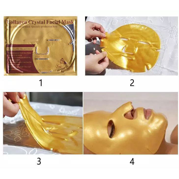 ماسک ورقه ای کلاژن طلا