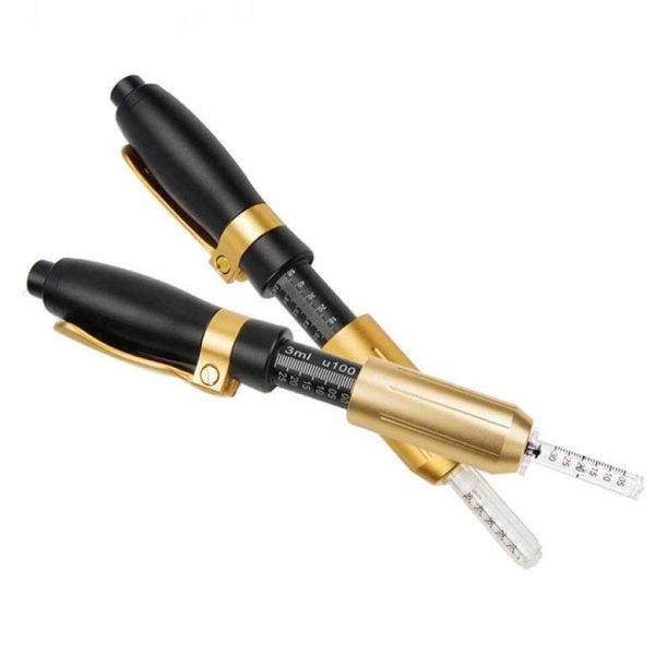 هیالورون پن دوسر طلایی مشکی