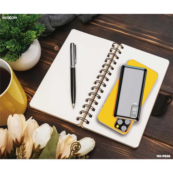 پاور بانک موکسوم 22.5 وات 20000 میلی آمپر