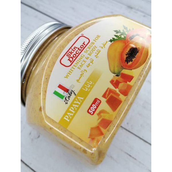 اسکراب روشن کننده پاپایا دکتر اسکین