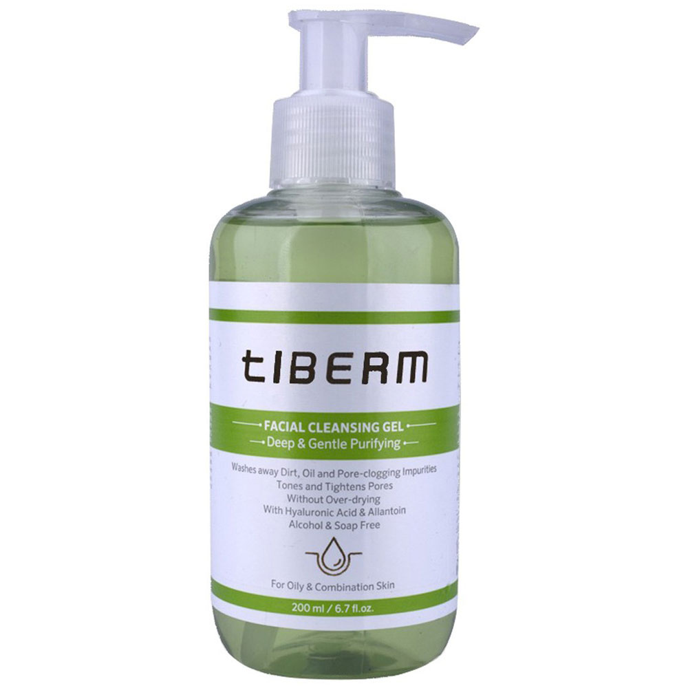 ژل شستشو صورت فاقد الکل تیبرم 