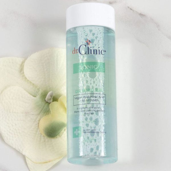 تونیک صورت هیالورونیک اسید و ویتامین بی پنج دکتر کلینیک