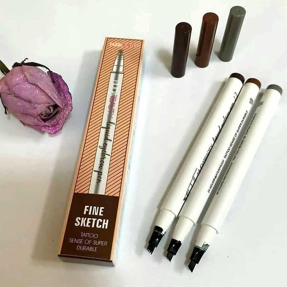Huda-Beauty-Finne-Sketch-Tatto قلم ابرو چهار خط هدی بیوتی