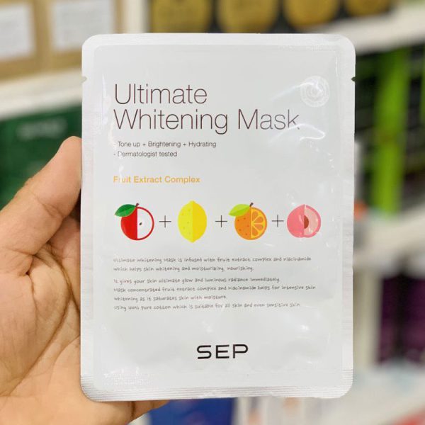 ماسک ورقه ای روشن کننده ای میوه ای سپ