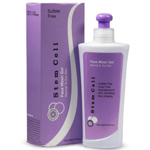 ژل شستشو صورت پوست نرمال تا خشک استم سل