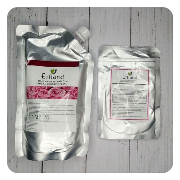 ماسک صورت دوفاز لاتکسی گل رز ارفلند Erfland