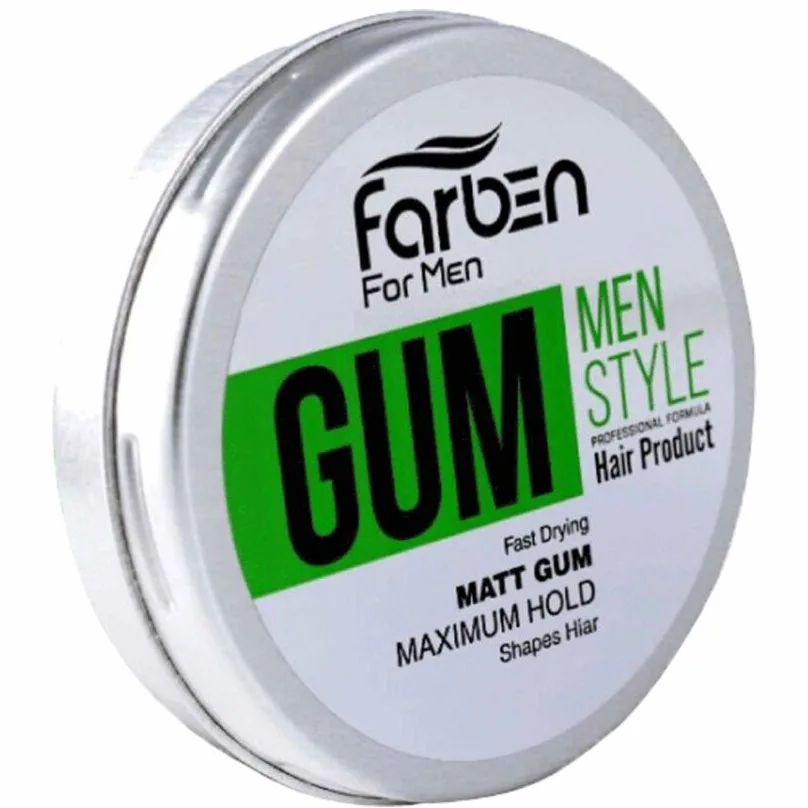 Farben-mens-hair-gum آدامس مو مردانه فاربن