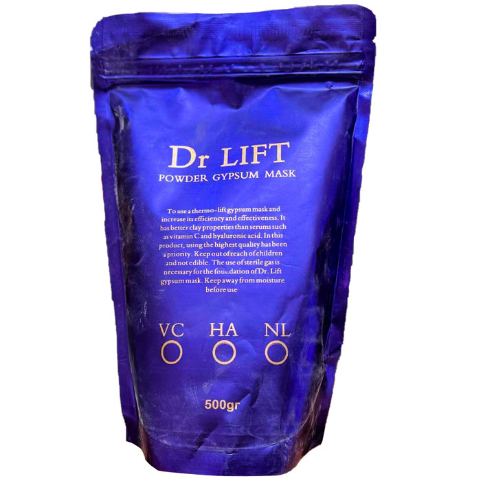 Hyaluronic-acid-plaster-mask-Dr-Lift-500-gr-1 ماسک گچی هیالورونیک اسید دکتر لیفت