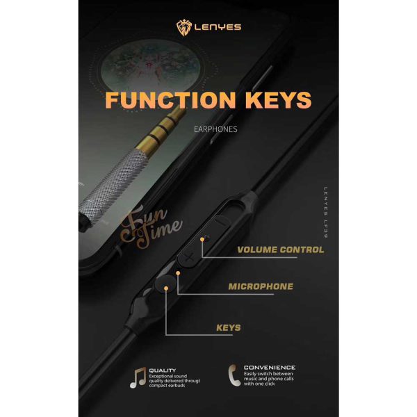 هندزفری لنیس مدل LF39