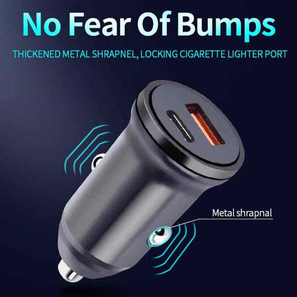 شارژر فندکی 25 وات مدل WKN-707