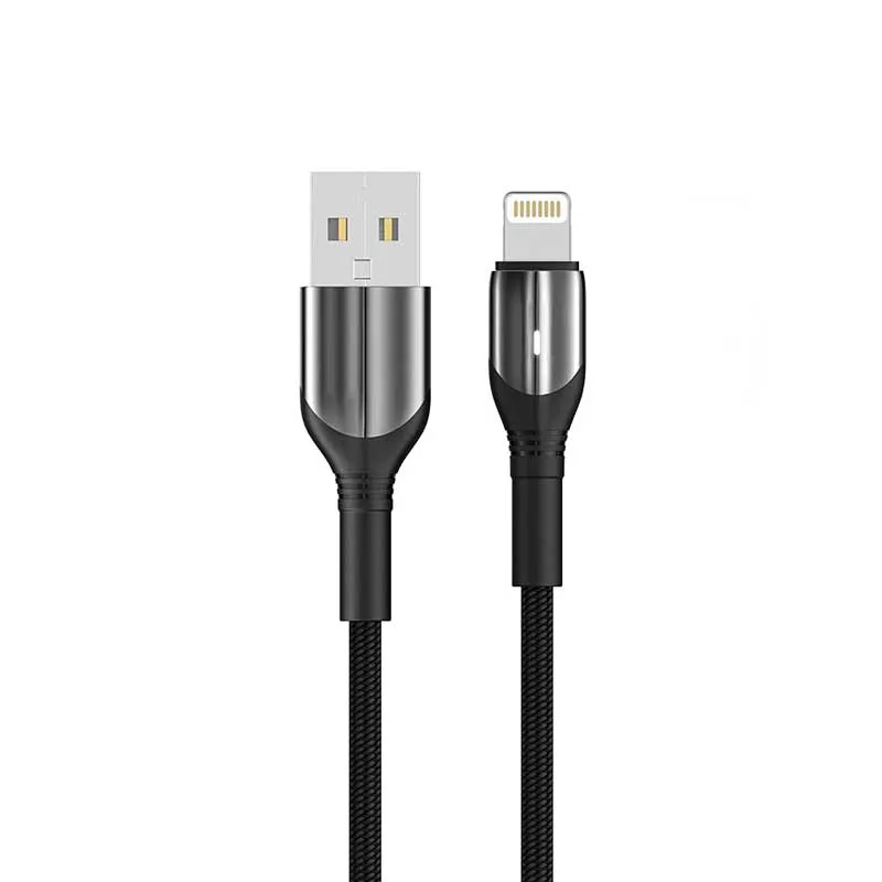 3A-Fast-Charge-and-Hi-Speed-Transfer-Data-Cable-ASPOR-AC-09-1 کابل شارژر آسپور آیفون مدل AC-09