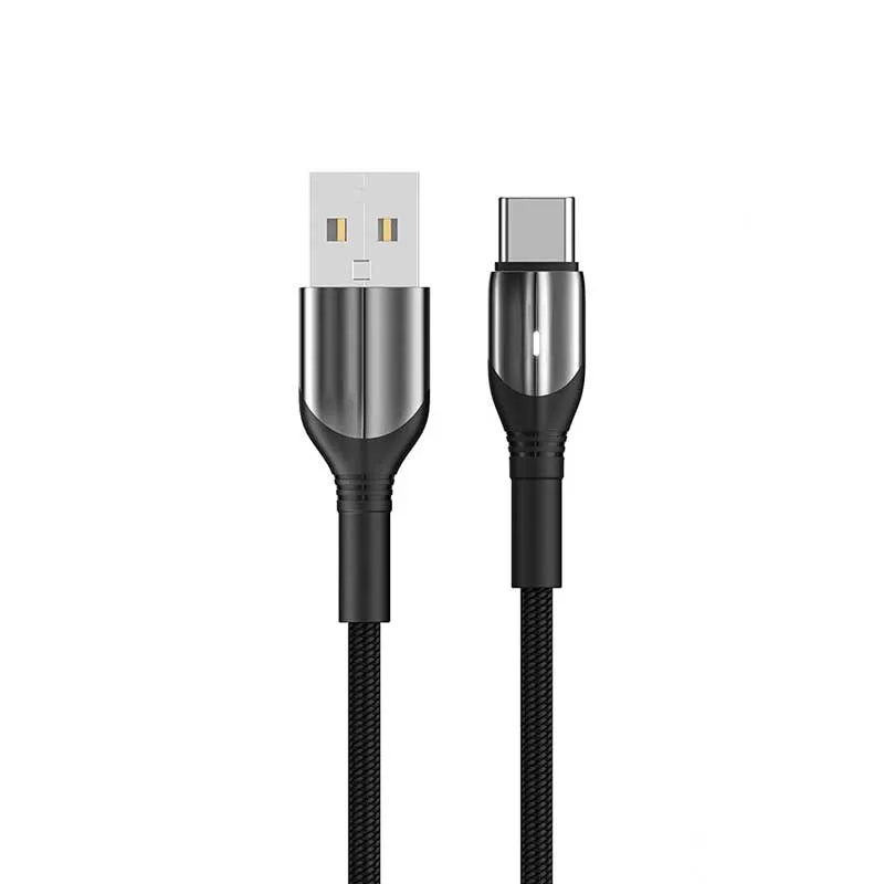 3A-Fast-Charge-and-Hi-Speed-Transfer-Data-Cable-ASPOR-AC-10-1 کابل شارژر آسپور تایپ سی مدل AC-10