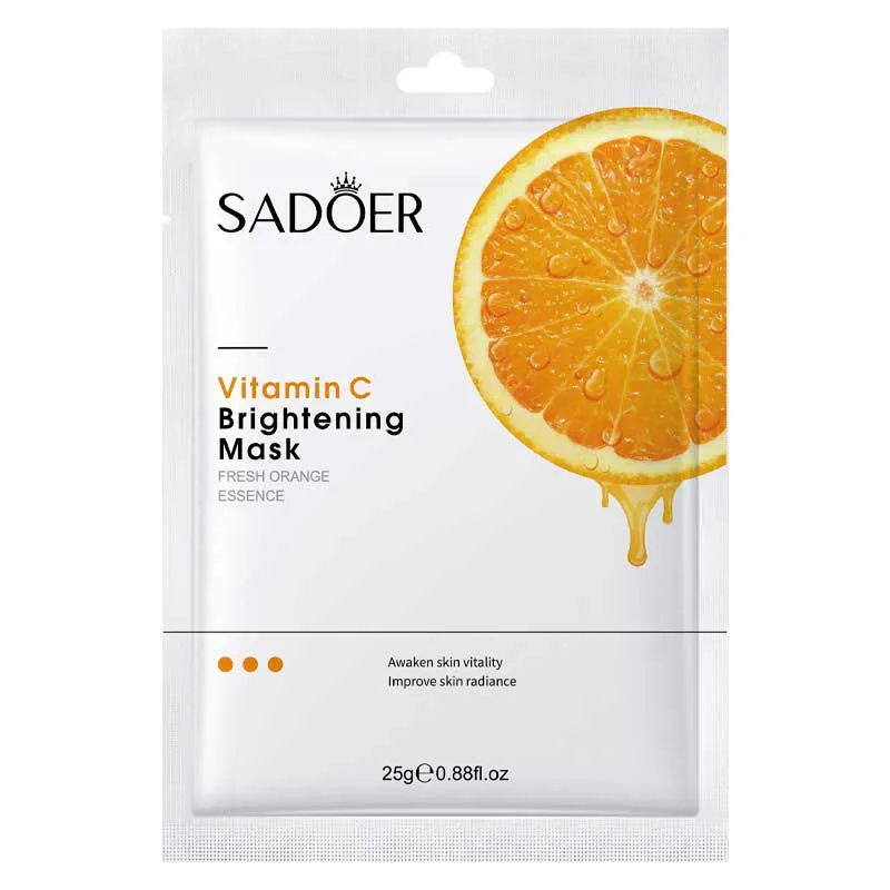 Sadoer-vitamin-C-sheet-mask ماسک ورقه ای ویتامین سی سادور