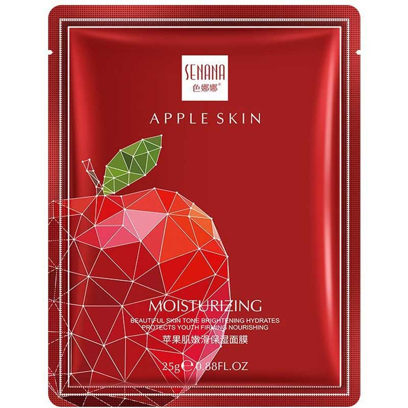 Senana-apple-sheet-mask ماسک ورقه ای سیب سنانا