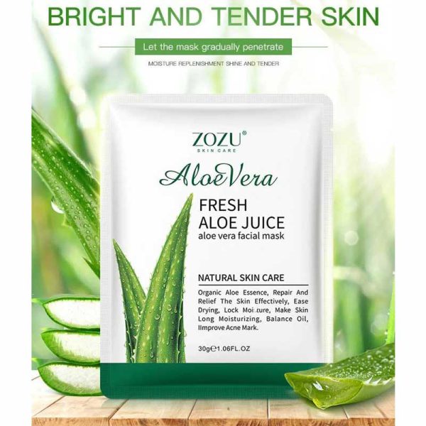 ماسک ورقه ای آلوئه ورا زوزو