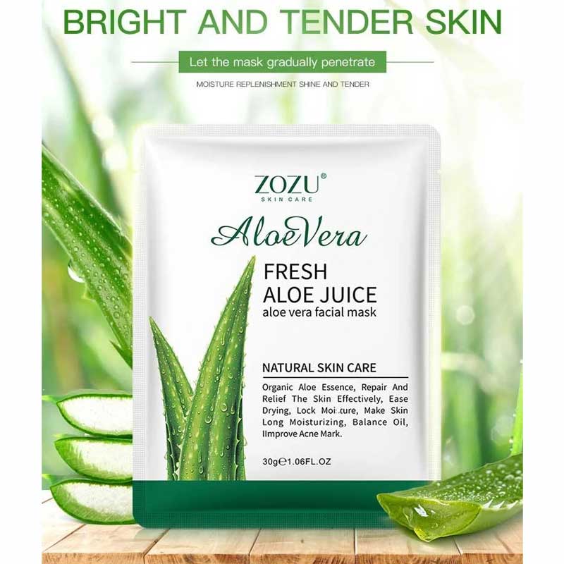 ماسک ورقه ای آلوئه ورا زوزو