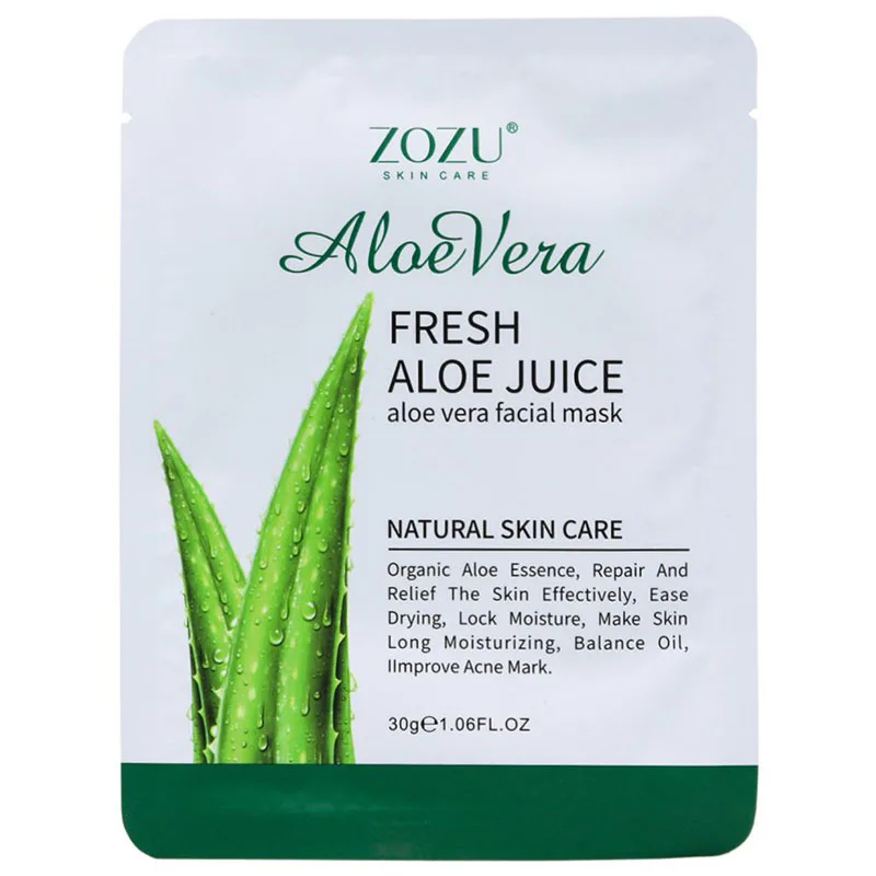 Zozu-aloe-vera-sheet-mask ماسک ورقه ای آلوئه ورا زوزو