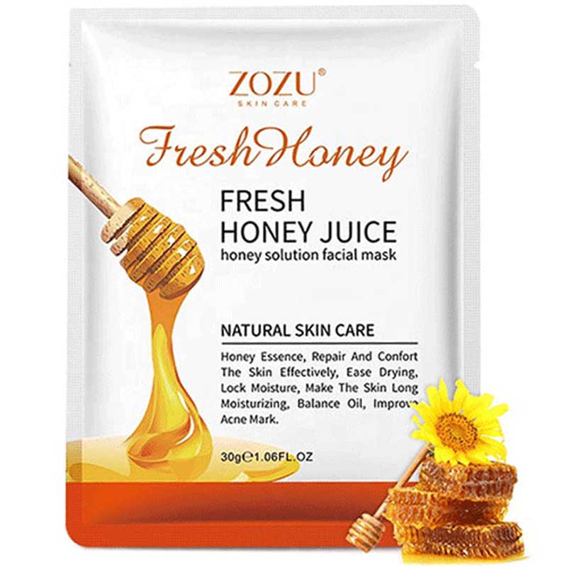 ماسک ورقه ای عسل زوزو