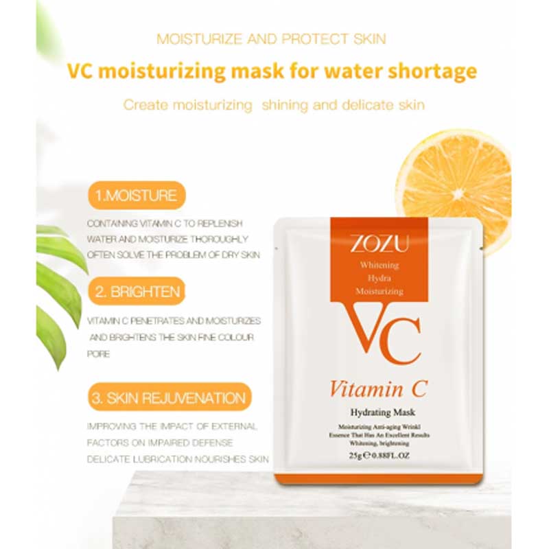 ماسک ورقه ای ویتامین سی زوزو