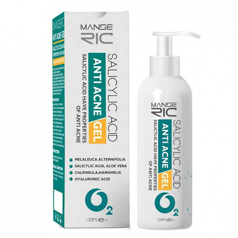 salicylic-acid-anti-acne-gel-manseric-120ml3 ژل ضد جوش قوی مانسریک