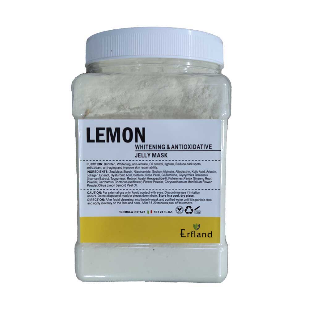 Erfland-Jelly-mask-Lemon-model-700-grams ماسک هیدروژلی لیمو ارفلند