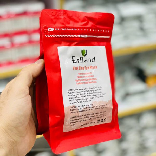 ماسک کلاژن دور چشم خاک رس ارفلند