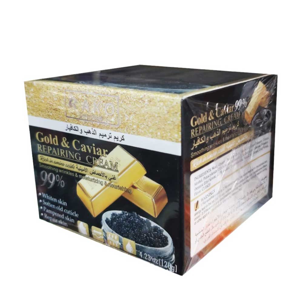 Gold-cream-and-caviar-RAKO-1 کرم صورت طلا و خاویار راکو