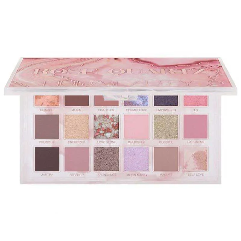 Rose-Quartz-Radiant-Powder-eyeshadow-Huda-Beauty پالت سایه رز کوارتز هدی بیوتی