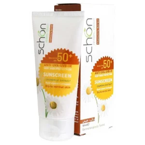 کرم ضد آفتاب شون ⁺SPF50 مناسب پوست های معمولی تا خشک 50 میلی لیتر