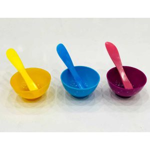 کاسه و کاردک سیلیکونی