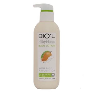 لوسیون بدن شیر و انبه بیول