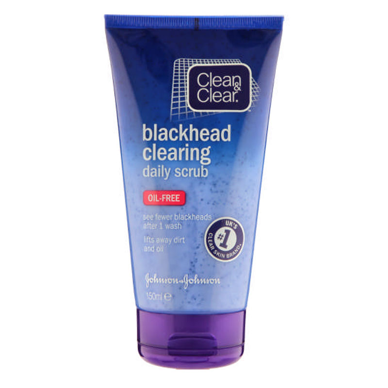 Clean & Clear Blackhead Clearing Daily Scrub اسکراب صورت کلین اند کلیر