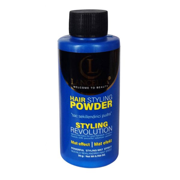 پودر حالت دهنده آبی مو لنسلا