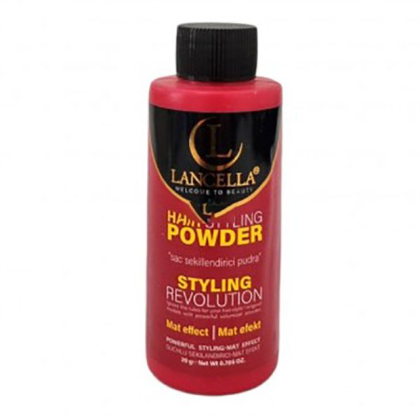 پودر حالت دهنده قرمز مو لنسلا