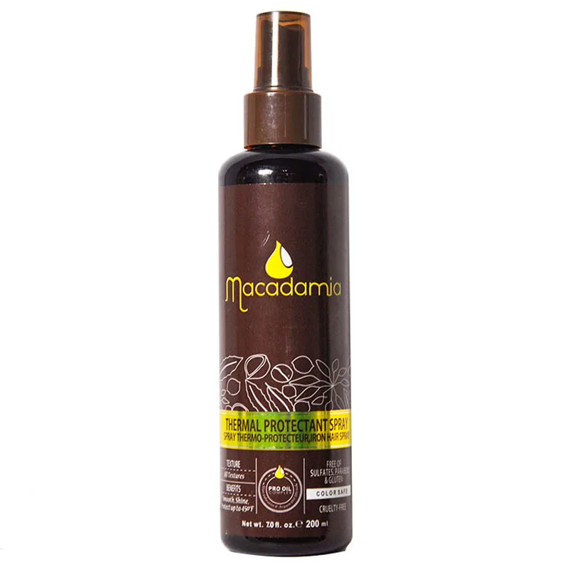 Macadamia-Thermal-Protection-Spray اسپری نرم کننده مو ماکادامیا
