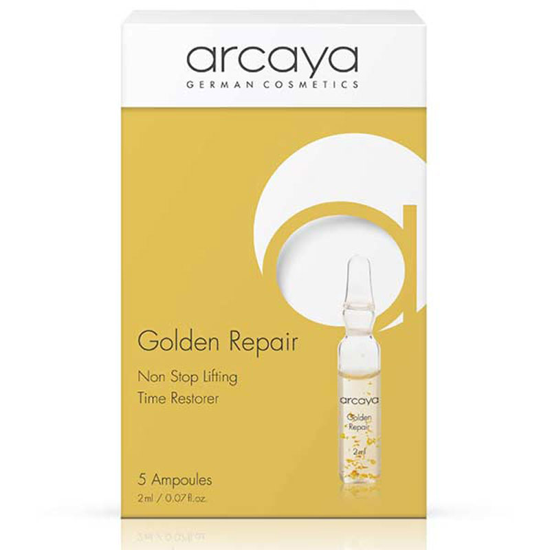 Arcaya-Golden-Repair-Ampoules-2ML-2 ویال ضد چروک آرکایا